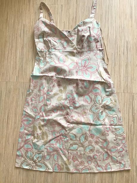 Bavlnene elasticke šaty 2+1napoly, 38 / 40