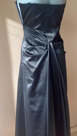 Spoločenské saténové šaty début /94, xs