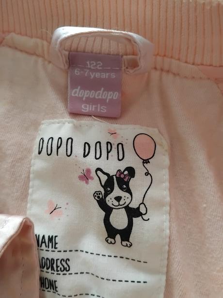 Tenká bundicka veľ  122, dopodopo,122