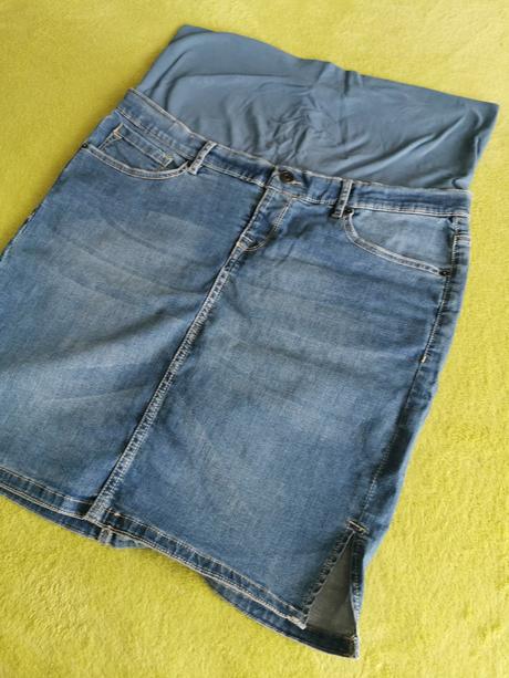 Tehotenská riflová sukňa noppies, nenosená, l