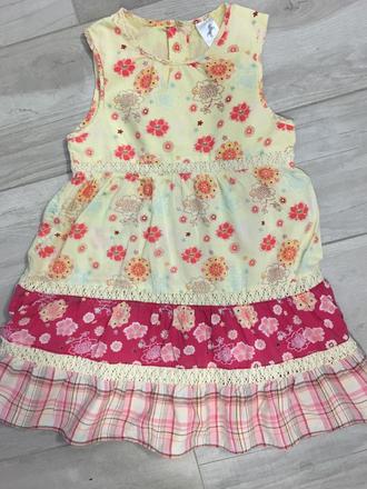 Nádherné letné šatky s krajkou, palomino,110