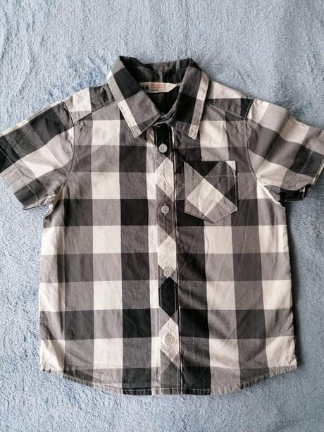 Karovana košeľa, h&m,92