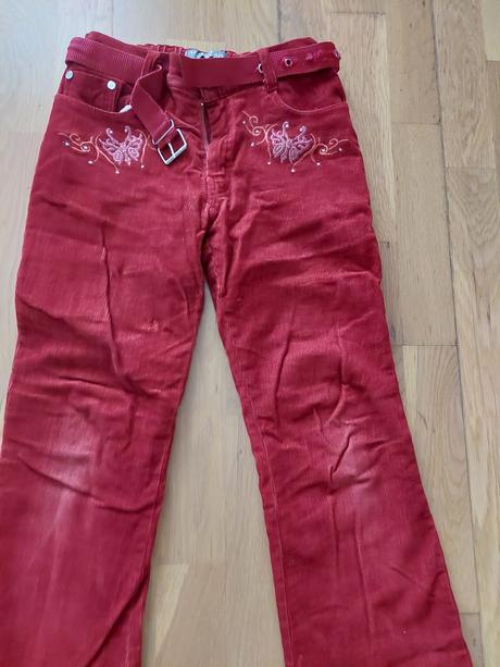 Dievčenské zateplene nohavice, 140