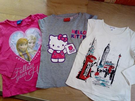 Tričká 128 dlhý rukáv, 128