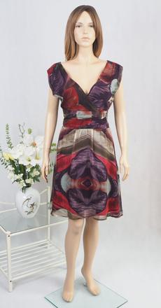 Kvalitné hodvábne šaty stockh lm, 44