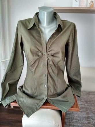 Olivová blúzka, amisu,s