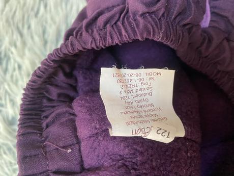 Dievčenské zateplené nohavice, 122