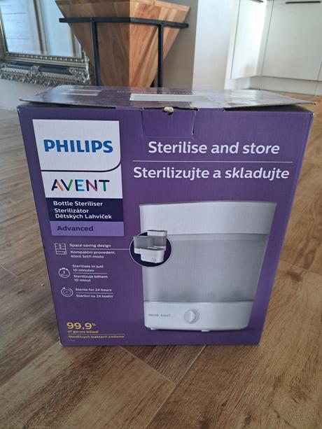 Sterilizator na fľaše, avent