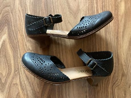 Kožené sandále, rieker,36