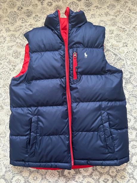 Obojstranná páperová vesta polo ralph lauren, ralph lauren,146