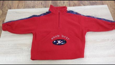 Mikina flísová tepla, 128