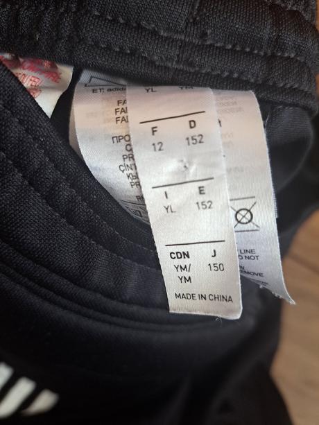 Brankárske futbalové trištvrťové nohavice, adidas,152