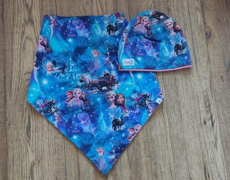 Čiapka a šál frozen, elsa, 116