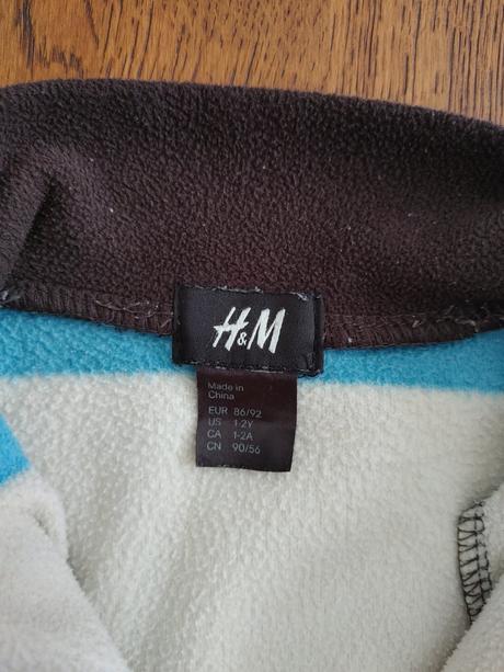 Mikina h&m flisova 86/92, h&m,86