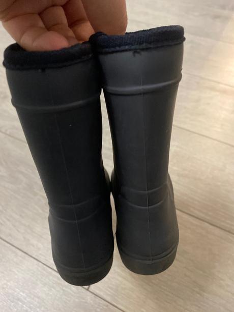 Enfant tmavosede cizmy s ovčím runom, en fant,23