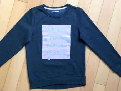 Tmavošedá mikina, pepco,146