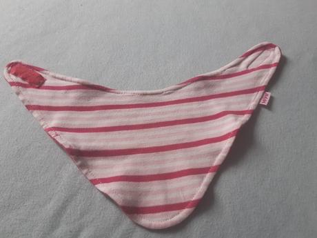 2x nákrčník - šatka na krk na cvočky, pásikavá, japitex