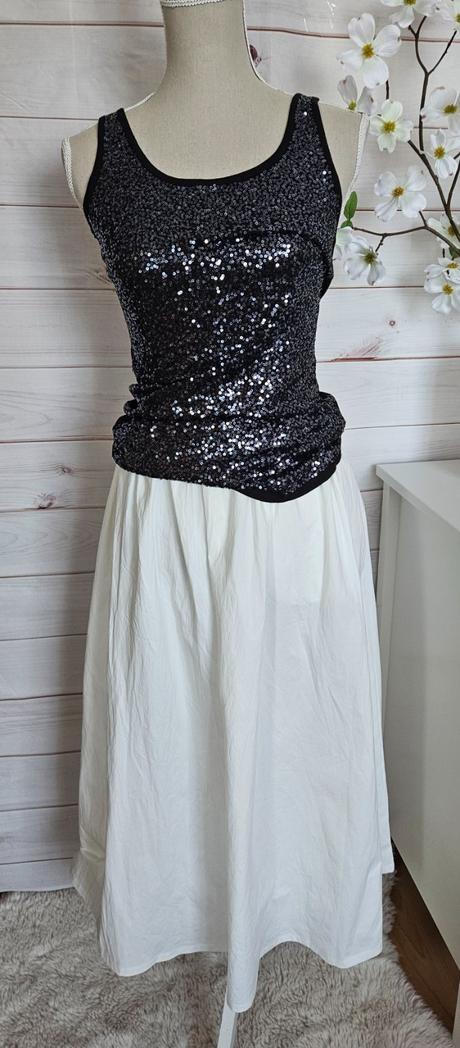 Krásne trblietavé tričko, amisu,s