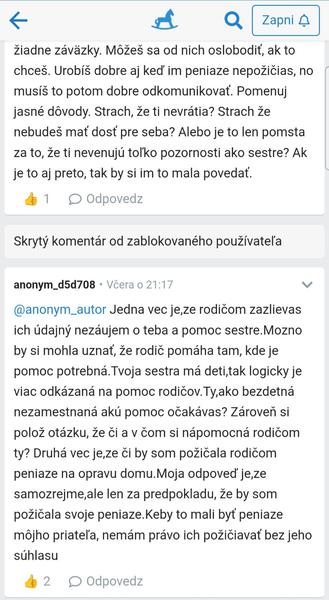 Skryté komentáre od blokovaných používateľov. Prečo ich vidím?