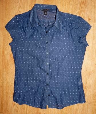 Bodkovana kosielka, h&m,40