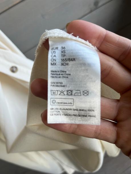 Bavlnené romantické šaty, h&m,36