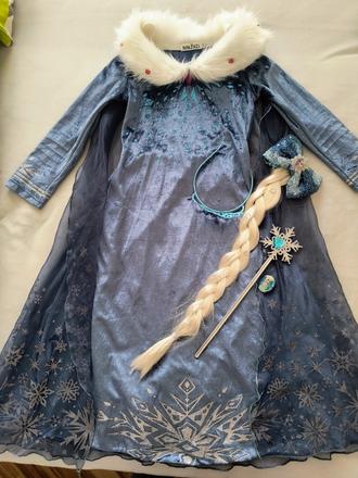 Karnevalové šaty elza, 