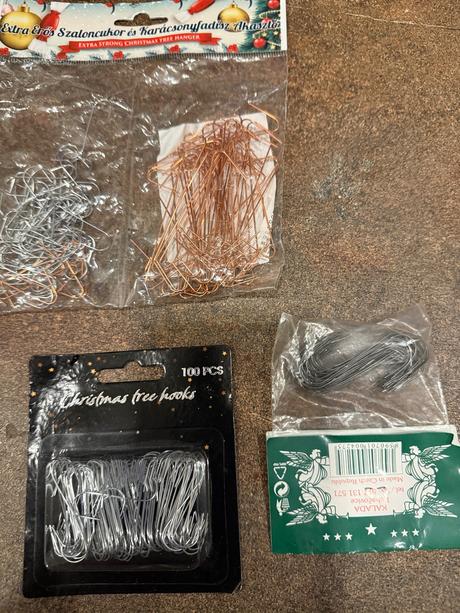 Háčiky na vianočný stromček cena spolu, 