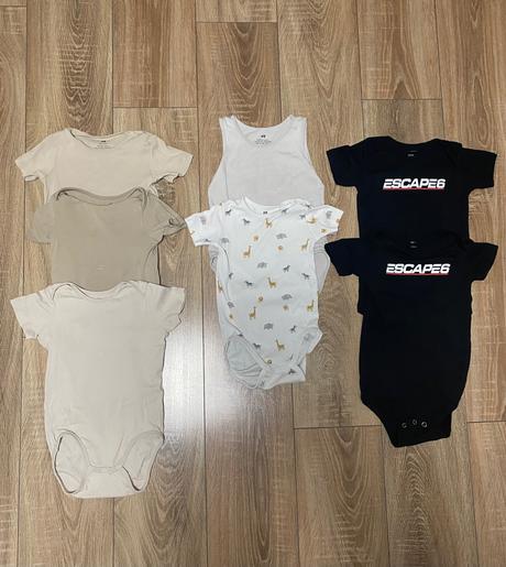 Body s krátkym rukávom, h&m,92