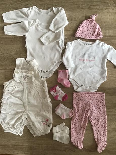 Balík oblečenia pre dievčatko, veľ. 56, 50–62