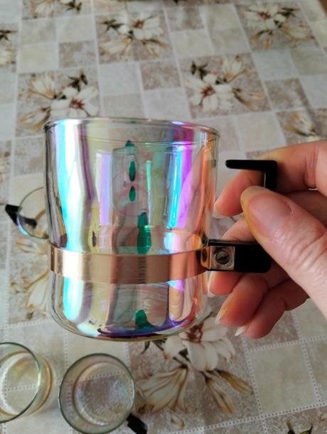 Retro poháre dúhové, 