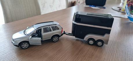 Auto s privesom pre kone, 