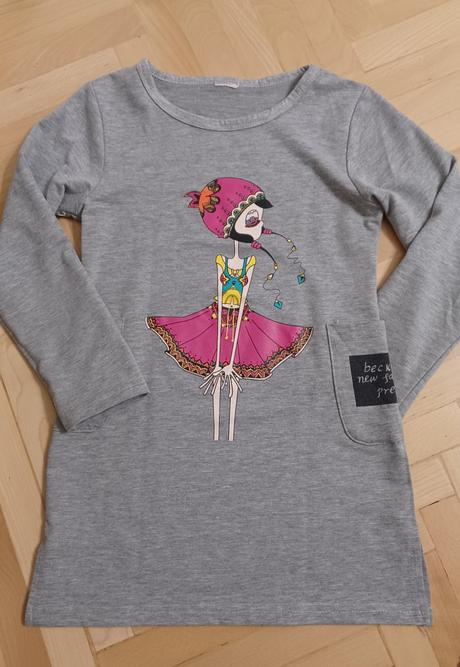 Predĺžené tričko/tunika, 128