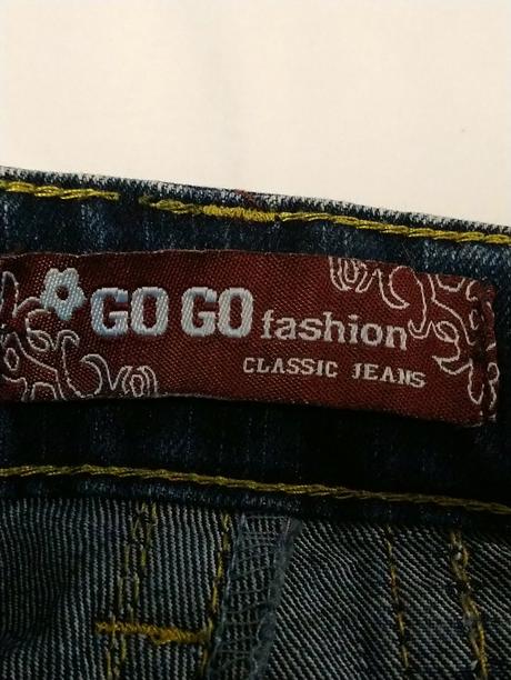 Dámske elastické rifle, go go fashion, l