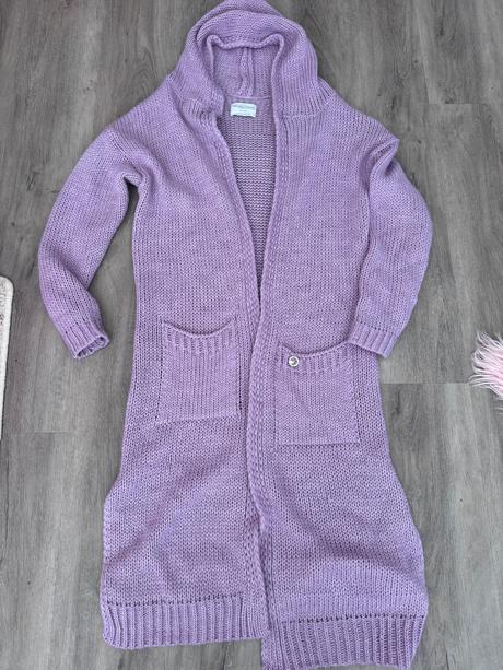 Svetrový kardigan,