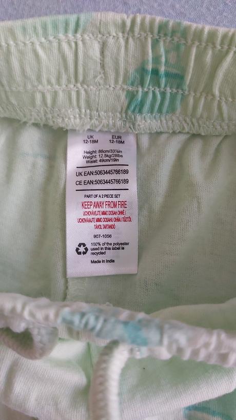 Set tričko a kraťasy 86, f&f,86