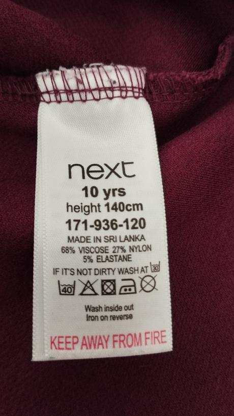 Šaty zn. next, v. 140, next,140