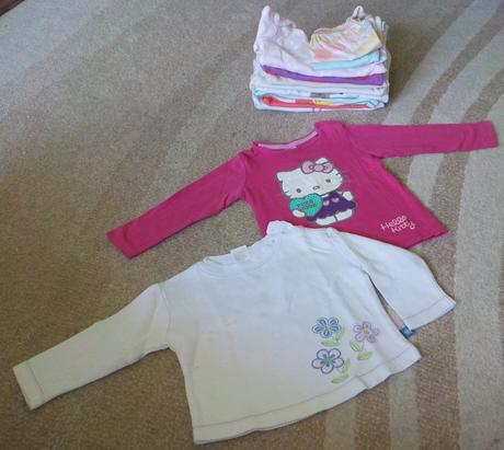 Balík oblečenia vel. 74 (6-9 m.) 34 ks, 68–80