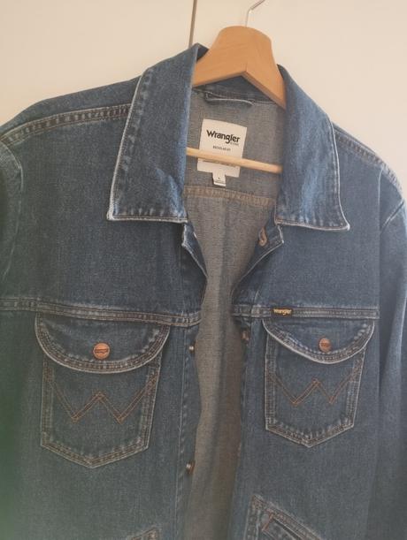 Wrangler riflová bunda, wrangler,l