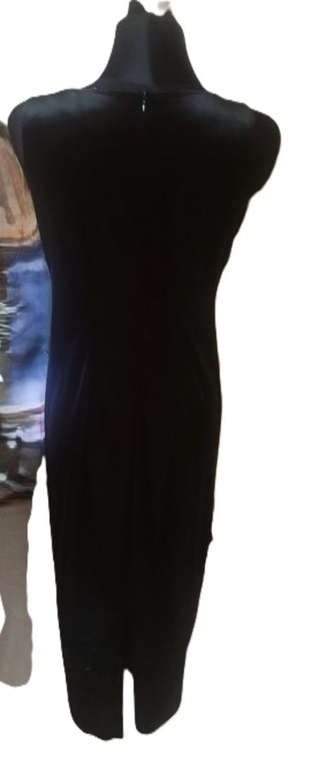 Dlhé plesové šaty s korálkami, l