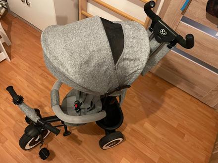 Predám kinderkraft trojkolka aston grey, kinderkraft