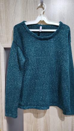 Zelený pulóver fb sister, m