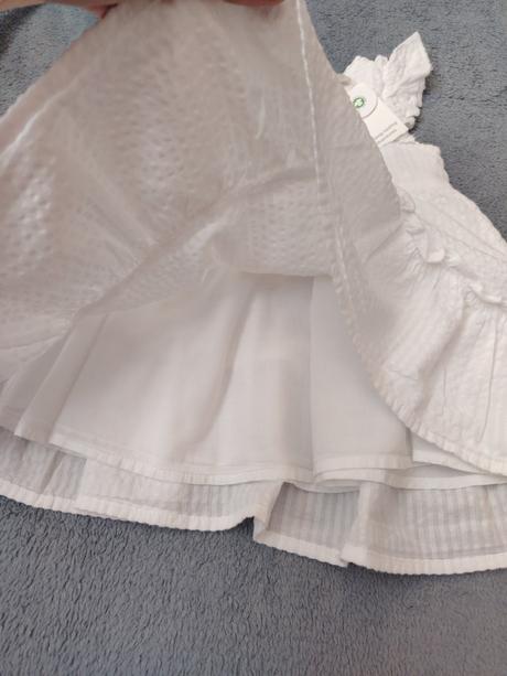 Nové biele šaty lindex s visačkou, lindex,68