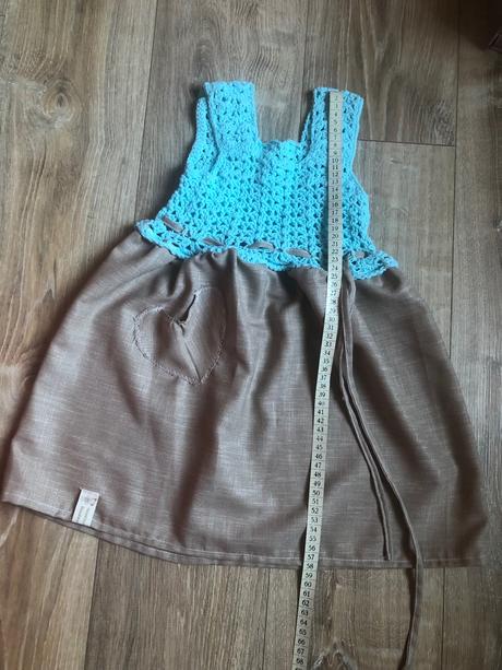 Hand made šaty vel 104, 104
