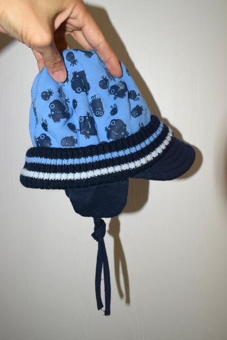 Bavlnená zateplená čiapka h&m, h&m,68