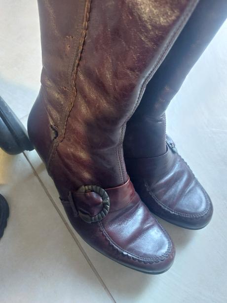 Vyteplene cizmy na nohu 35, 35