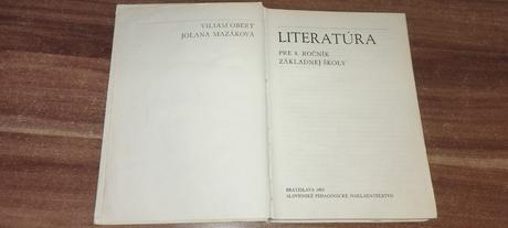 Literatúra pre 8.ročník zš, 