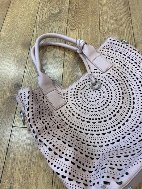 Staroružová veľká kabelka,