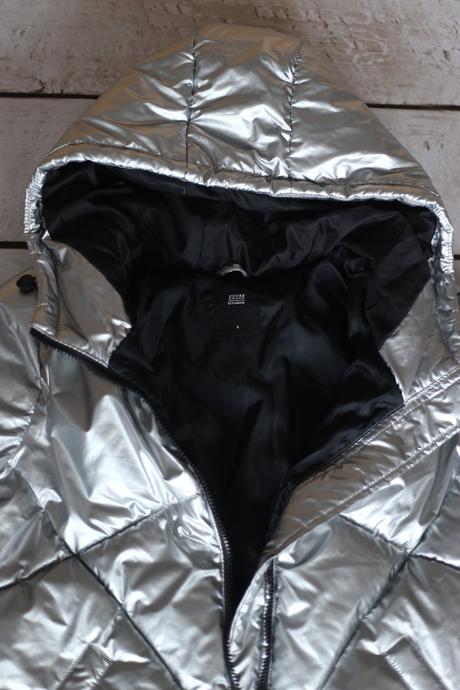 Lesklá páperová bunda, house,s