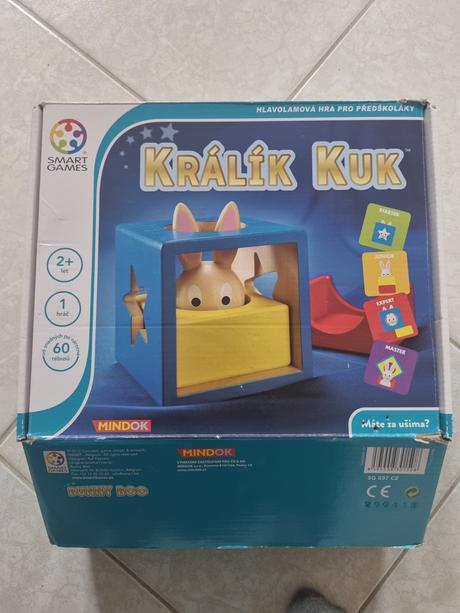 Hra na rozvijanie logiky  kralik kuk, 