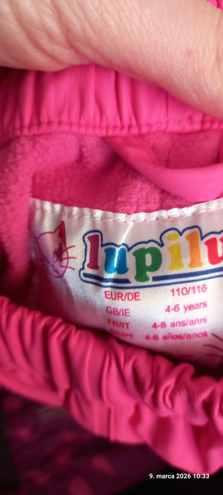 Súprava do dažďa, lupilu,110